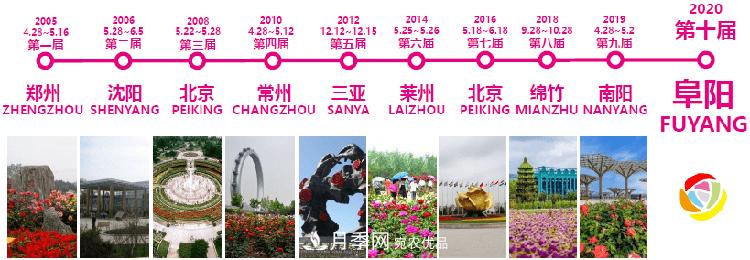 第十屆中國(guó)月季展覽會(huì)，55萬(wàn)余株月季在安徽阜陽(yáng)待游客觀賞(圖1)