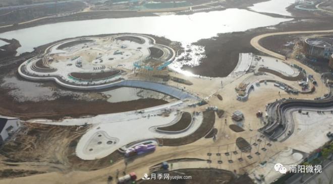南陽世界月季大觀園西園芳容初現(xiàn)！(圖2)