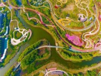 聊城九州洼月季公園五一出游樂(lè)園