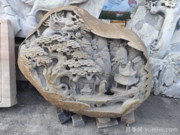賞景觀石，只為豐富自己