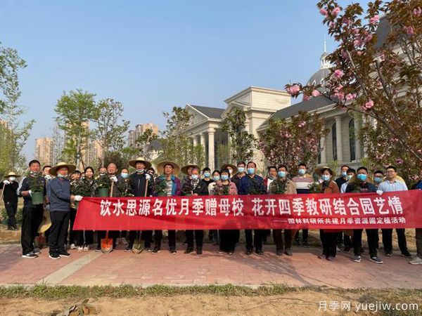 捐贈120個品種1200株月季，感恩母校河南農(nóng)業(yè)大學情(圖3)